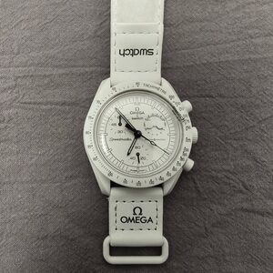 Omega X Swatch Bioceramic Mission To The Moonphase - Full Moon Watch